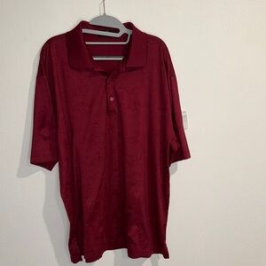 BUGATCHI Men's Maroon Polo Shirt SIZE XXL